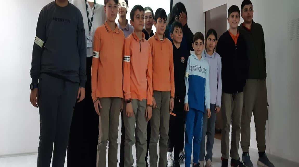 Yeşilay Eskişehir Şube Koordinatörü Sibel BİLİR 'den okulumuza ziyaret.